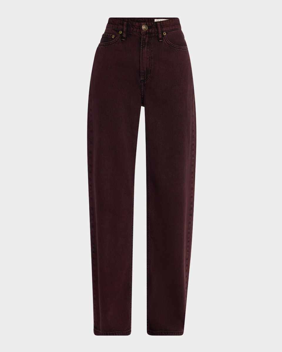 Featherweight Logan Mid-Rise Wide-Leg Jeans